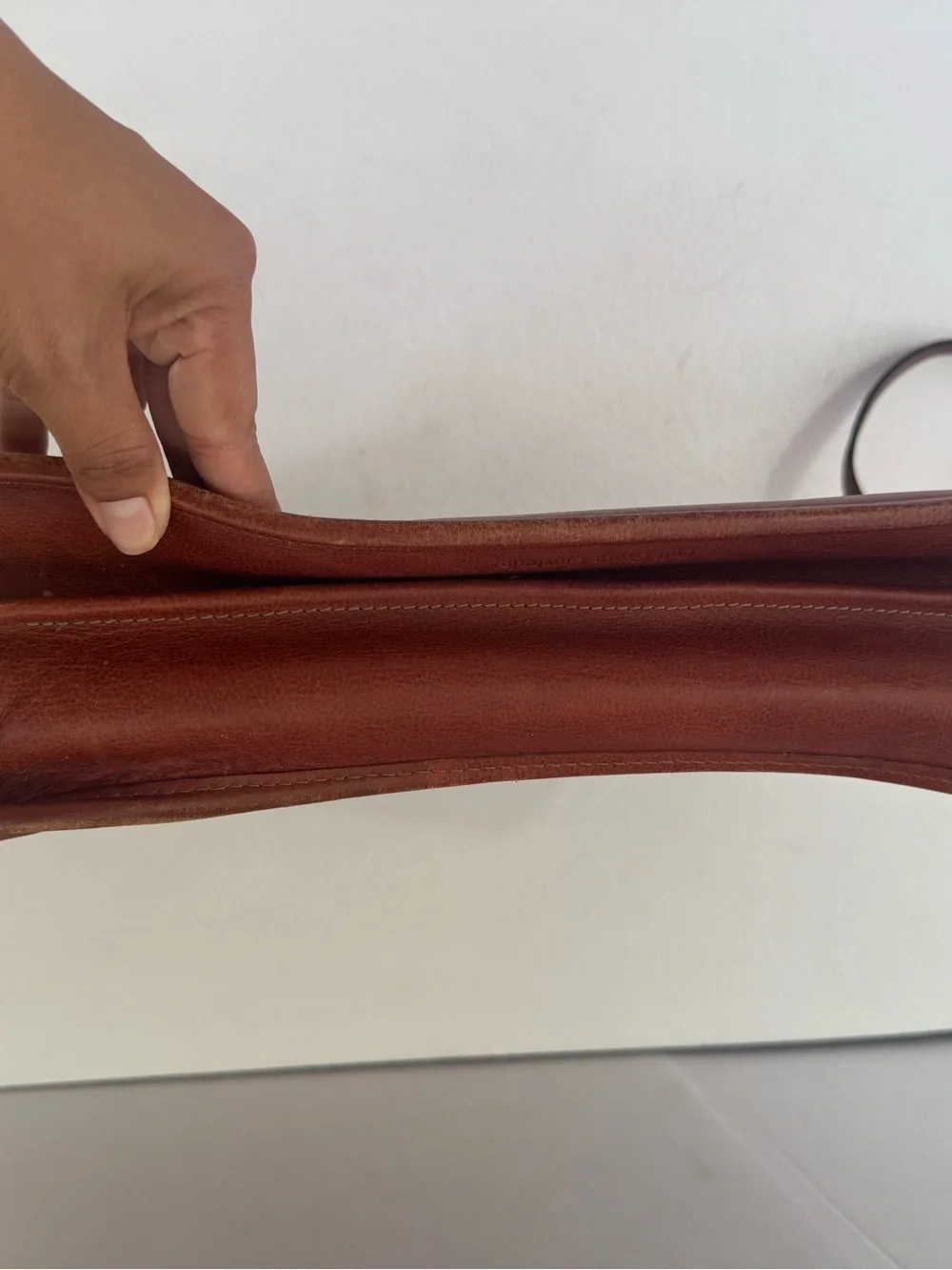 Schlesinger briefcase leather